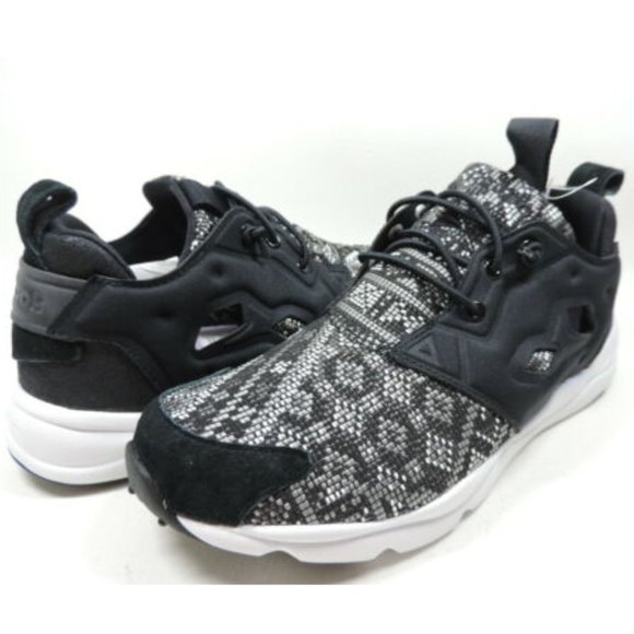 Reebok Womens Shoes Furylite New Woven Black Shell - Picture 7 of 8
